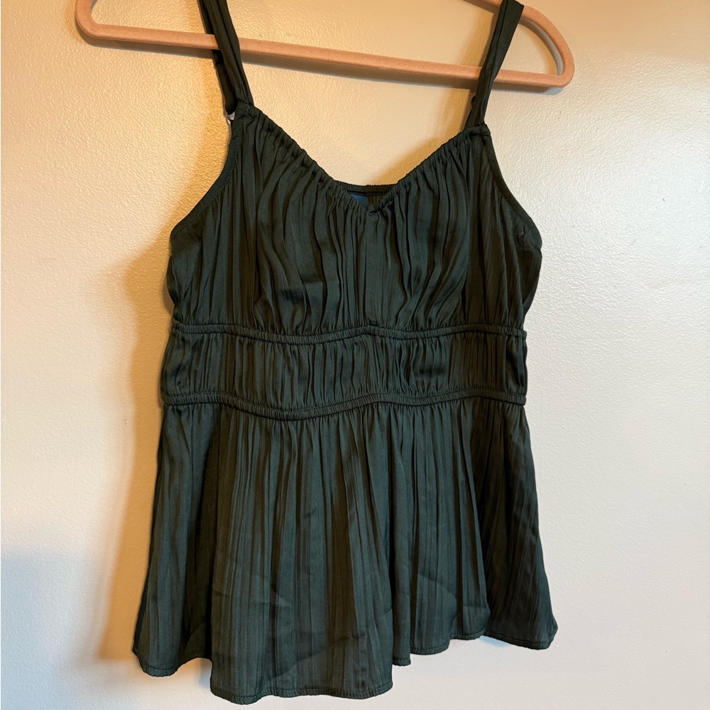 Old Navy Dark Green Camisole Top